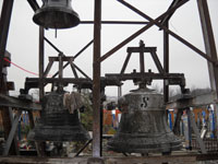 Clopote în Cimitirul Vesel de la Sapanta